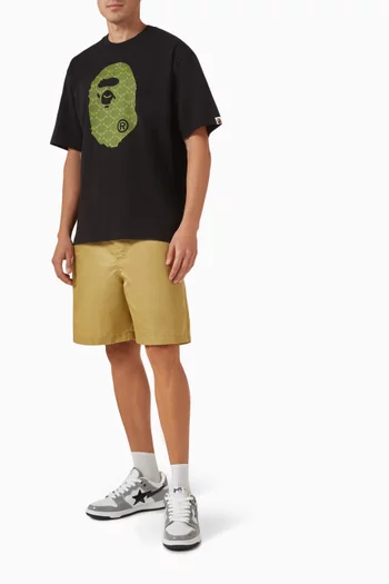 College Ape Head T-shirt in Cotton-jersey