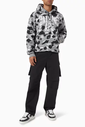 Logo Camo Hoodie