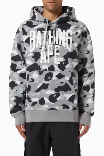 Logo Camo Hoodie