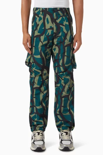 Tribal Camo-print Pants
