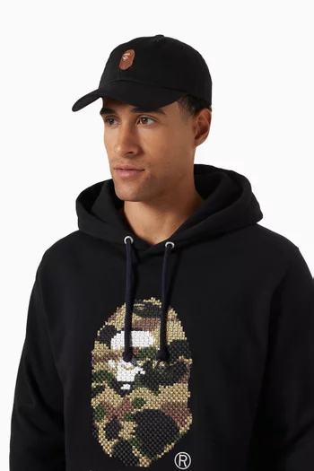 One Point Cap in Cotton-canvas