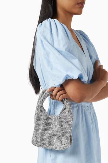 Bliss Handbag in Metallic Raffia