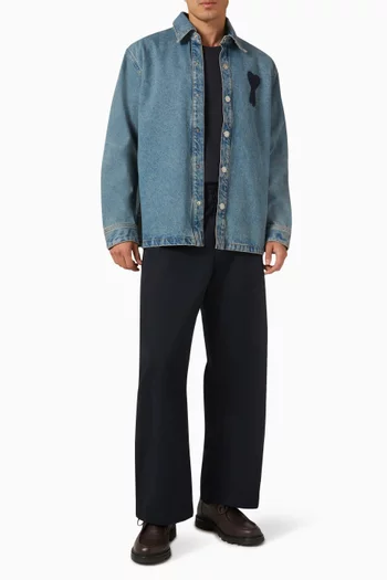 Ami de Coeur Overshirt in Denim