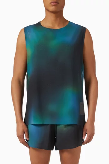 Printed Running Tank Top