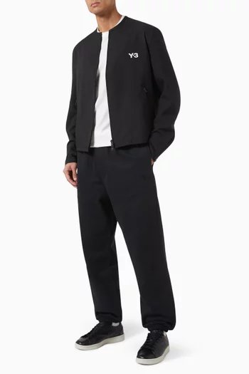 Uniform Logo-print Jacket