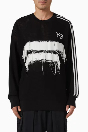 Graphic Knit Sweater