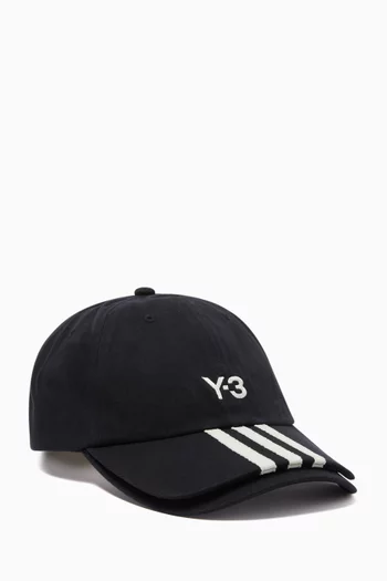 Logo-embroidered Baseball Cap in Cotton-canvas