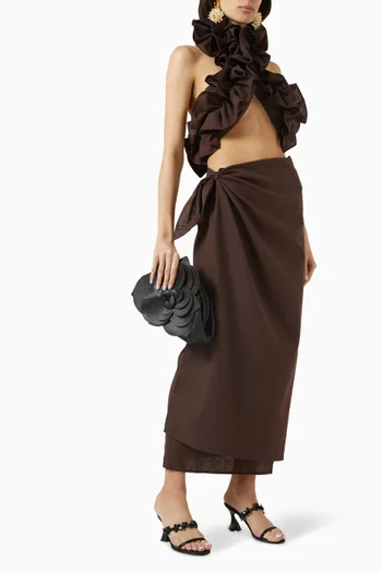 Esmeralda Skirt in Cotton-blend