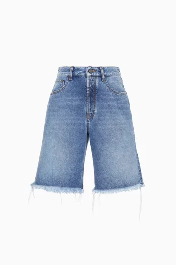 Bermuda Shorts in Denim