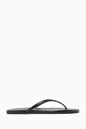 Freja Thong Sandals in Nappa Leather