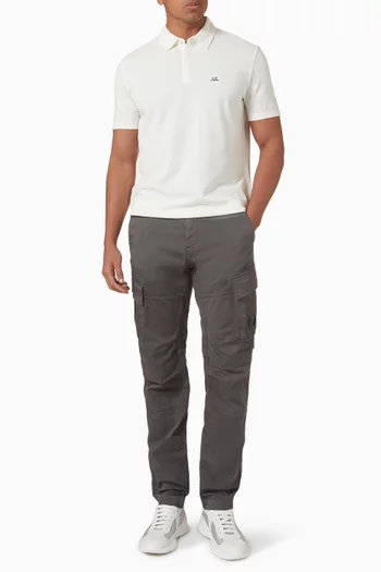 Cargo Lens Pants in Stretch Cotton