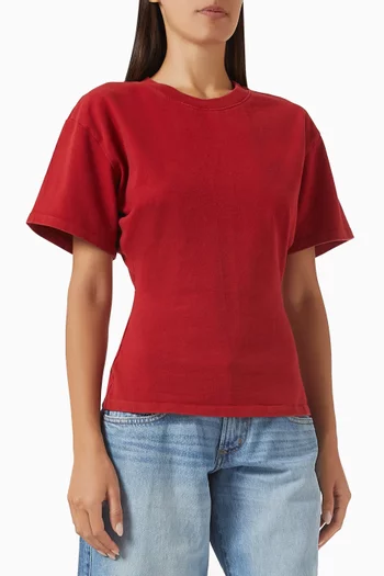 Eero Cinched T-shirt in Cotton