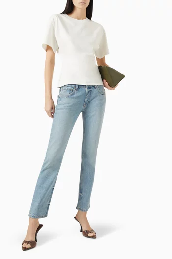Eero Cinched T-shirt in Cotton