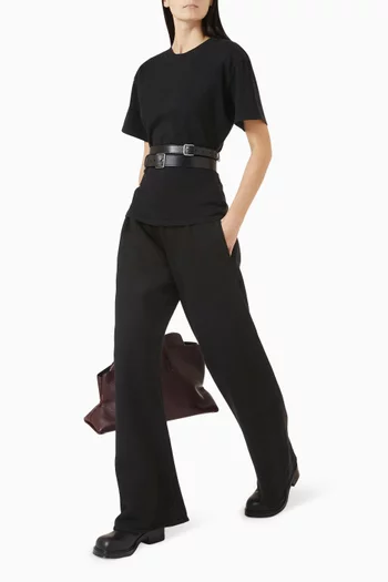 Enzo Barrel Sweatpants in Cotton