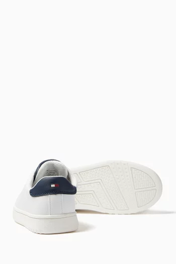 Jack Low Cut Sneakers in Faux Leather