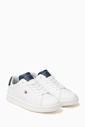 Jack Low Cut Sneakers in Faux Leather