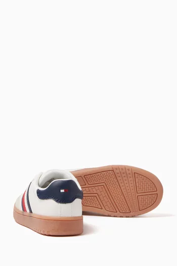 Stripe Low Cut Sneakers