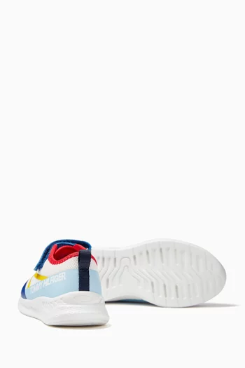 Connor Low-top Sneakers in Mesh & Faux-leather