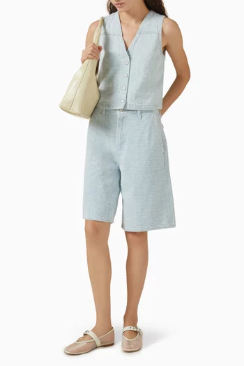 Mckenna Shorts in Denim