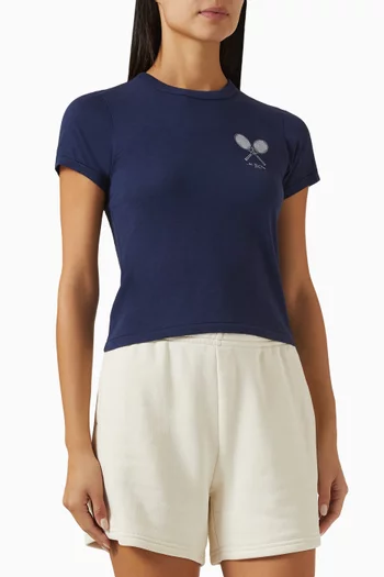 Raquet Baby T-shirt in Cotton