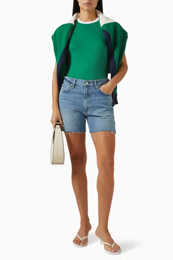Mia Ringer Tank Top in Pima Cotton