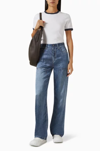 Mia Ringer T-shirt in Pima Cotton