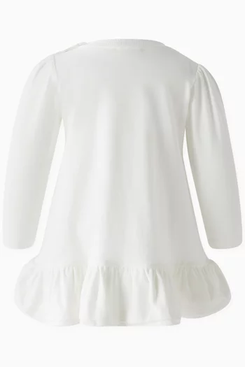 Baby Teddy Dress in Cotton