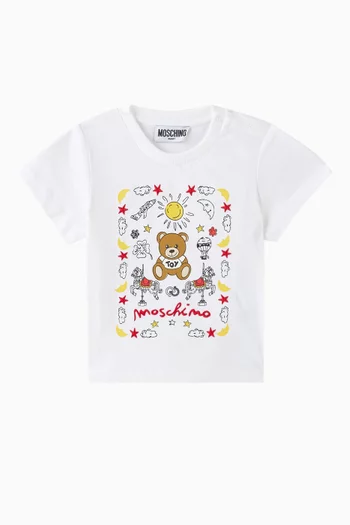 Teddy T-shirt in Cotton Jersey