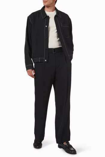 Elvis Pants in Fluid Twill
