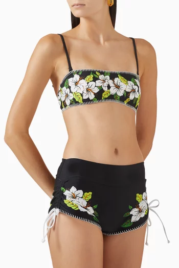 The Tie Up Shortie Bikini Briefs