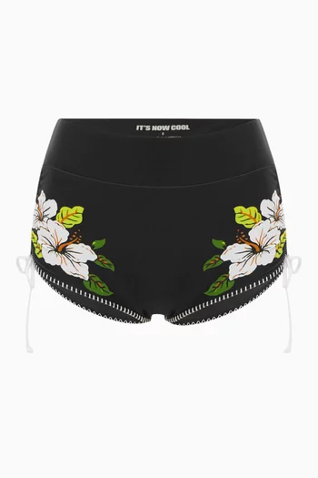 The Tie Up Shortie Bikini Briefs