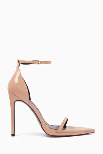 Opera 120 Sandals in Faux Patent Leather