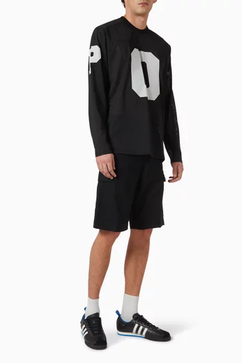 Football T-shirt in Mesh