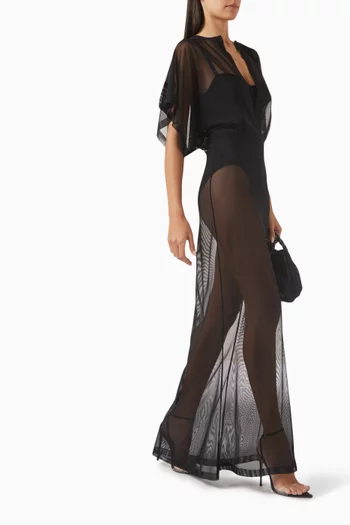 Obie Gown in Poly-lycra
