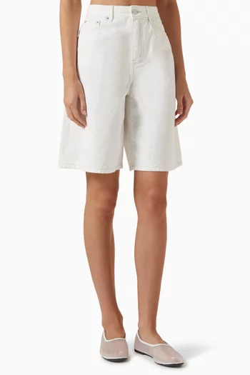 Relaxed-fit Bermuda Shorts in Denim