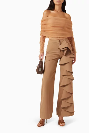 Olas Ruffle Pants