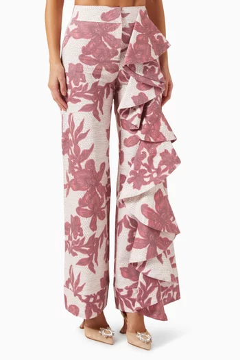 Olas Ruffle Pants