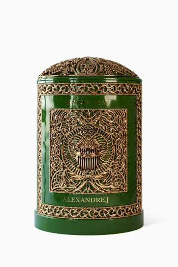 Pale Jade Candle and Holder Gift Set, 220g
