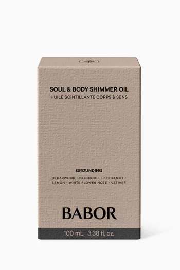 Soul & Body Shimmer Oil Grounding, 100ml
