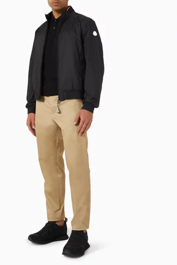 Reppe Logo Track Jacket in Nylon