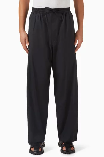 Pyjama Pants in Cotton Poplin