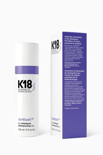 K18 AirWash Dry Shampoo, 118ml