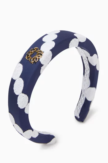 All-over Print Embroidered Headband