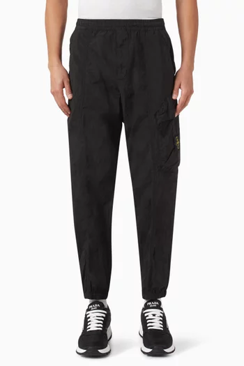 Elastic Sweatpants in Nylon