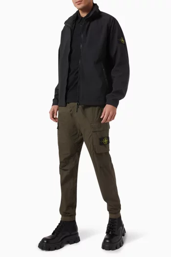 Cargo Pants in Stretch-cotton