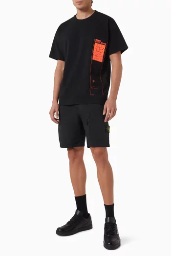 Logo Detail Patch Pocket T-shirt in Cotton