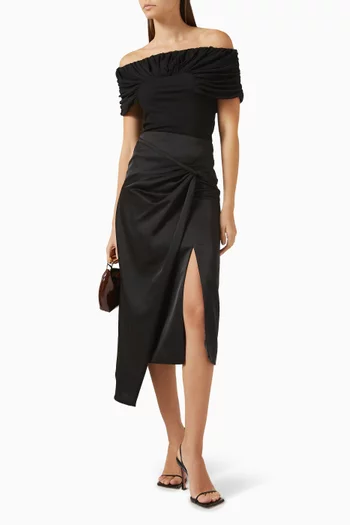 Camellia Skirt in Silk