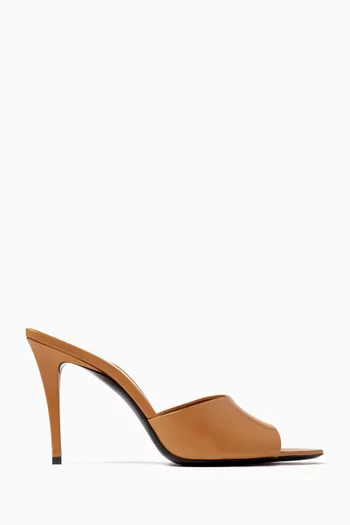 Romy 90 Mule Sandals in Leather
