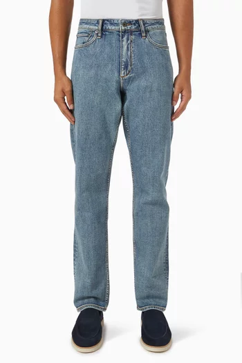 Authentic Straight-fit Jeans in Denim