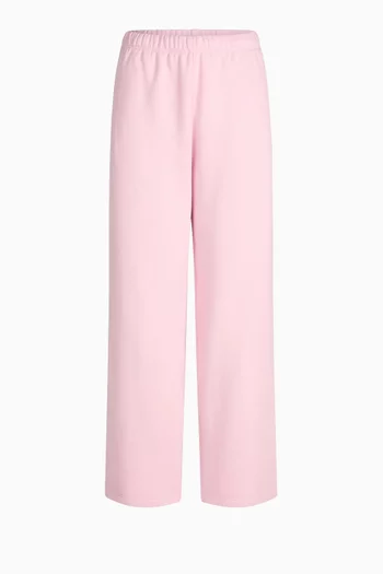 Cotton Fleece Classic Straight Leg Pants